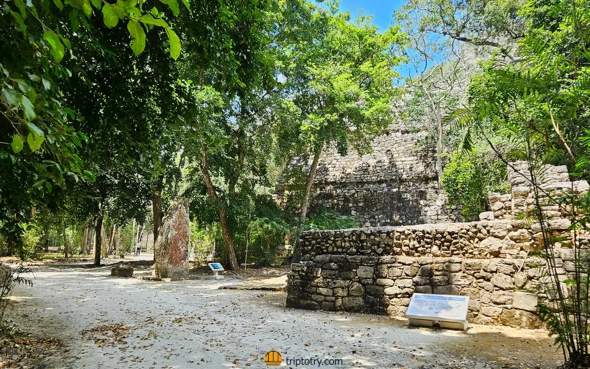 Sito maya di Calakmul, immerso nella giungla, uno dei siti più belli dello Yucatan e del Messico