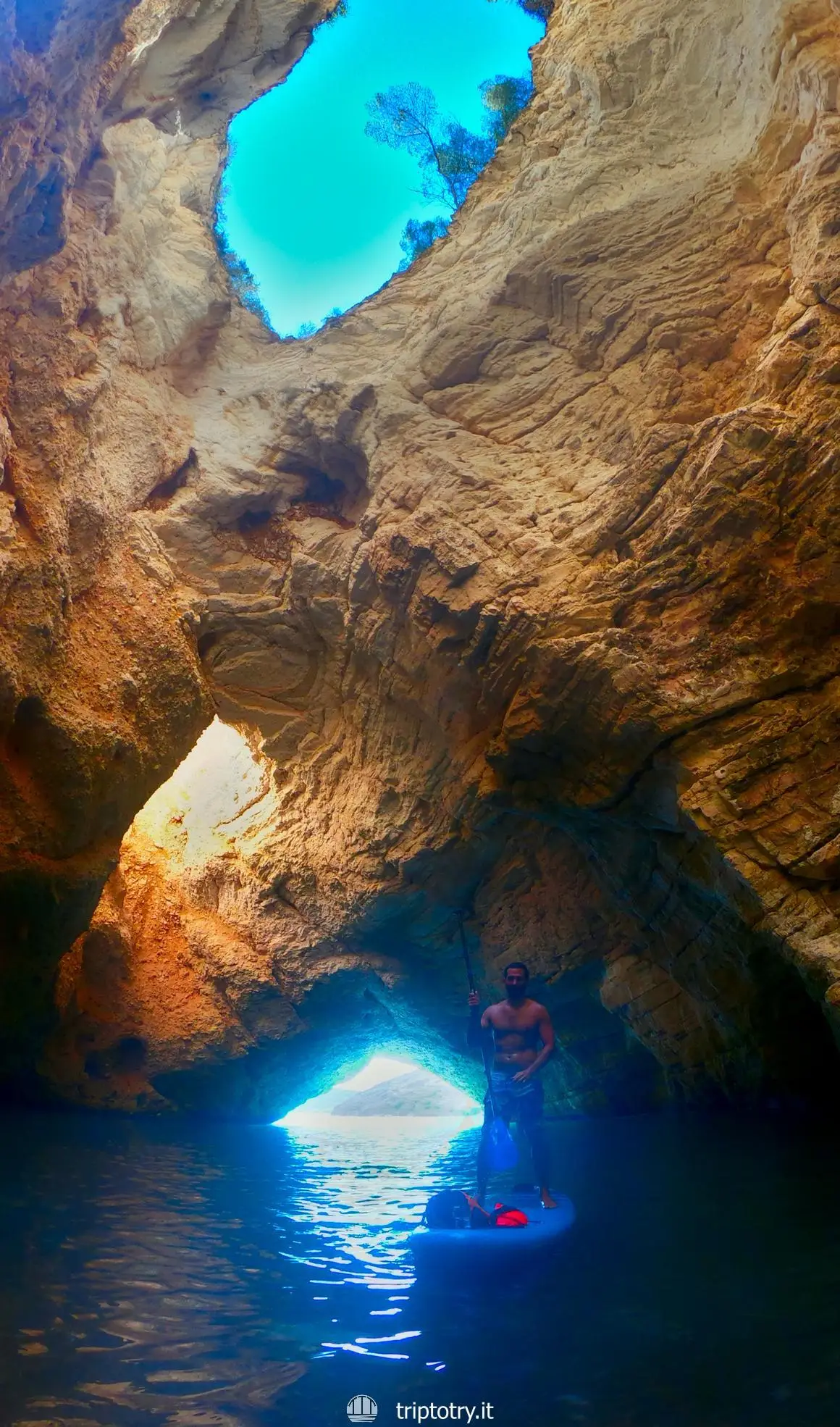 Parco Nazionale del Gargano cosa vedere - Grotta dei due occhi nel Gargano - Visit Gargano