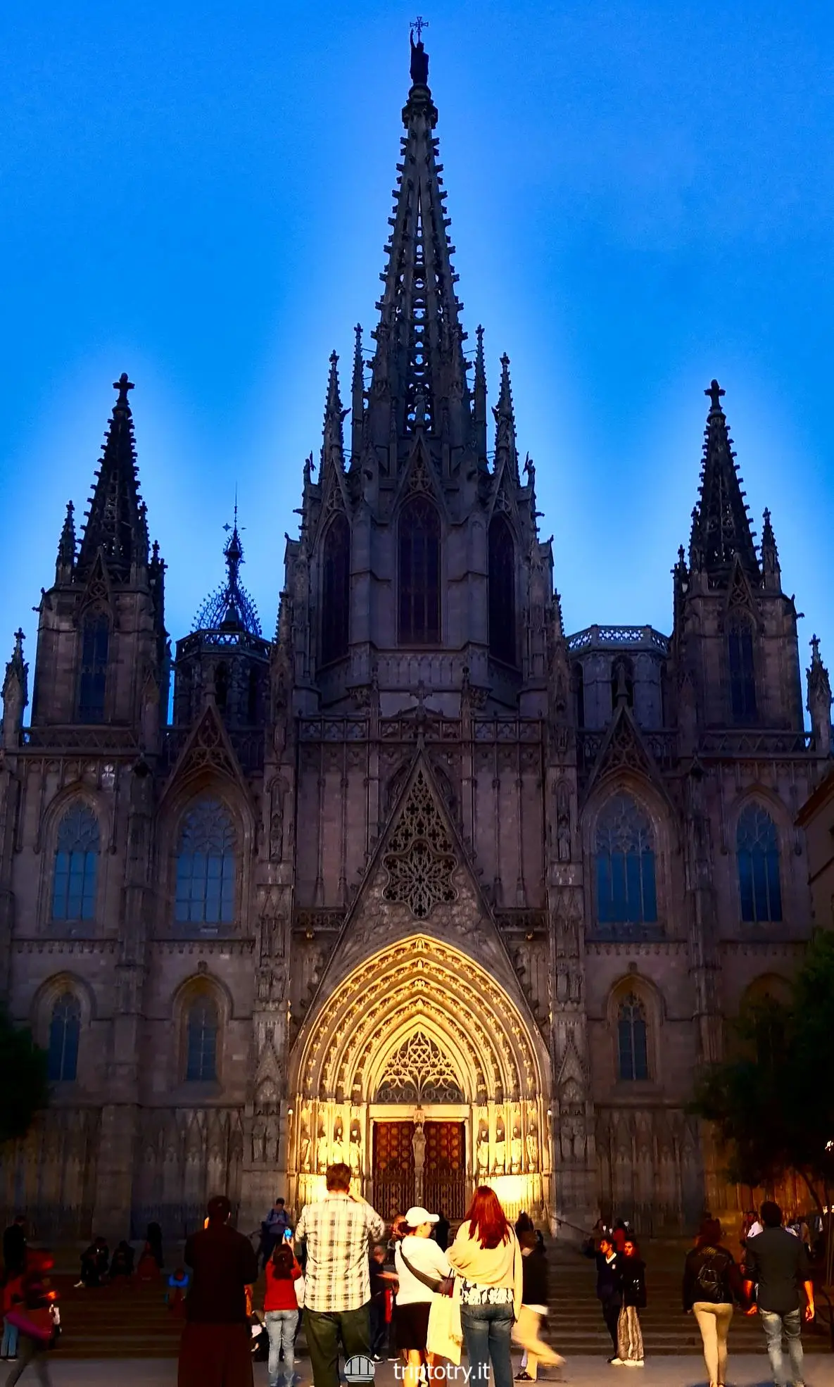 Cose da vedere a Barcellona - Cattedrale nel Barrio Gotico nel centro di Barcellona