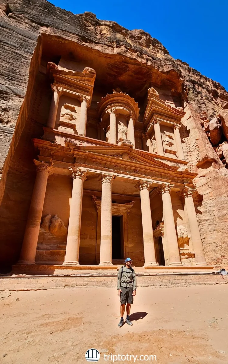 Cosa vedere in 4 giorni in Giordania: The Treasury a Petra in Giordania