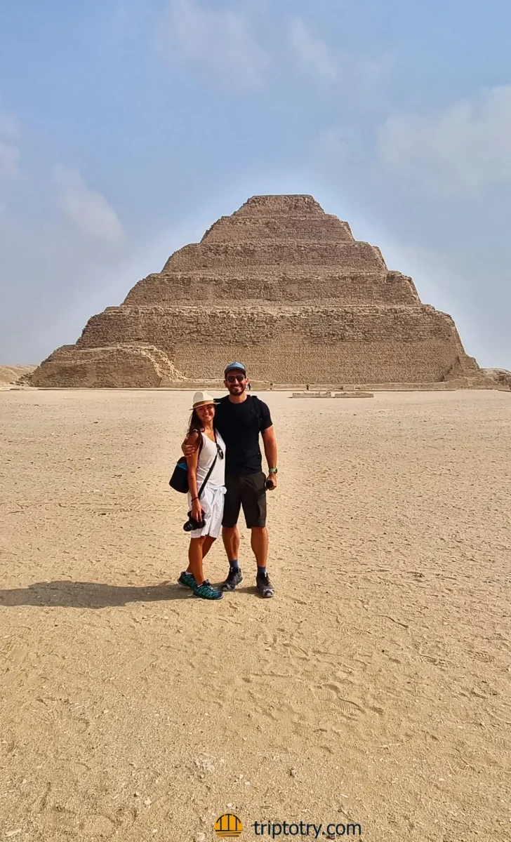 Itinerario Egitto 7 giorni - piramide a gradoni di Djoser a Saqqara