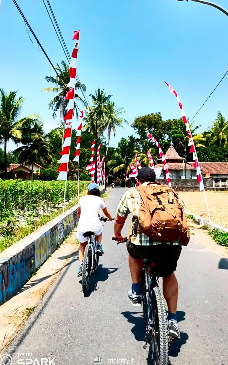 Viaggio in Indonesia fai da te - In bicicletta tra le risaie i villaggi e i campi di Yogyakarta