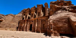 Viaggio in Giordania fai da te - tempio little Petra a Petra