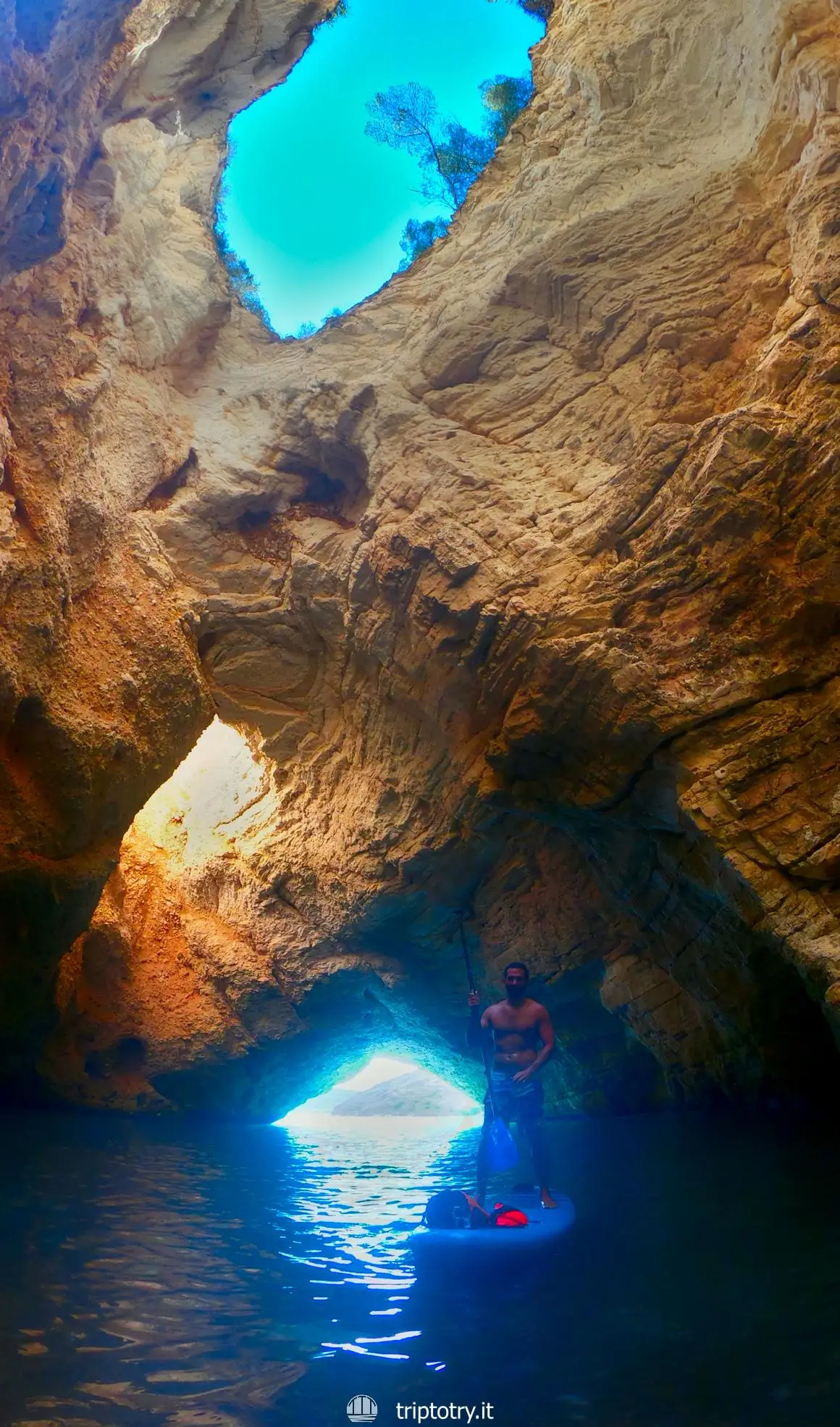 Grotte del Gargano - Grotta dei due occhi nel Gargano - Discover Gargano