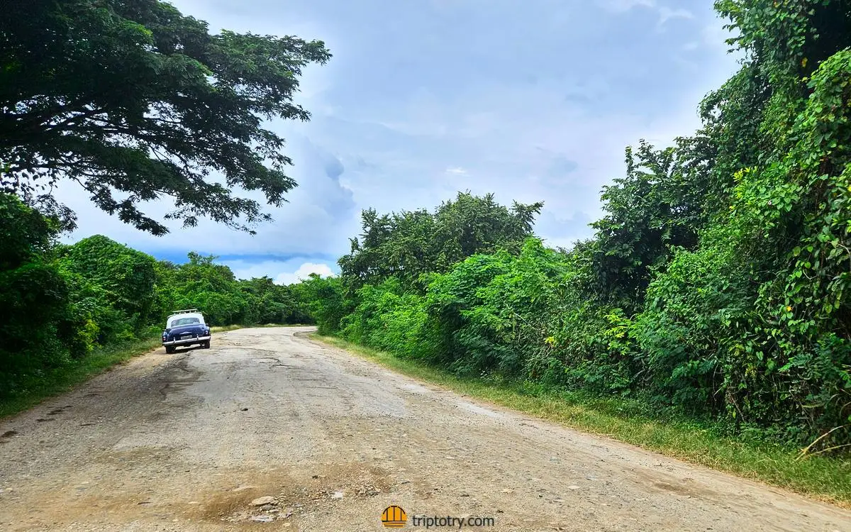 Guidare a Cuba: strade sterrate