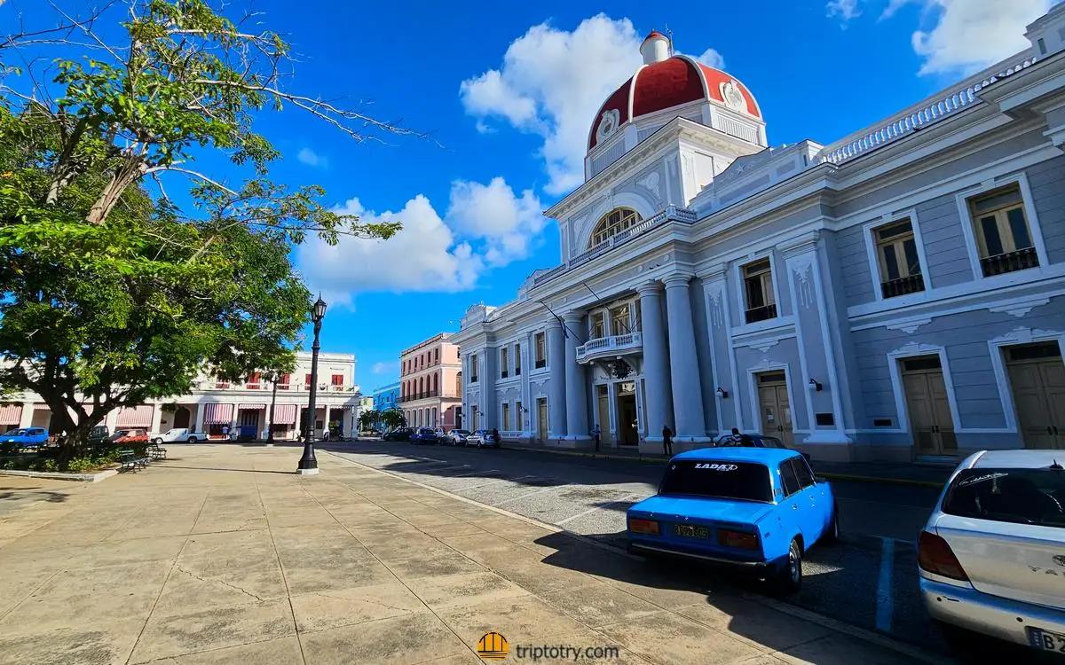 Parcheggio a Cienfuegos