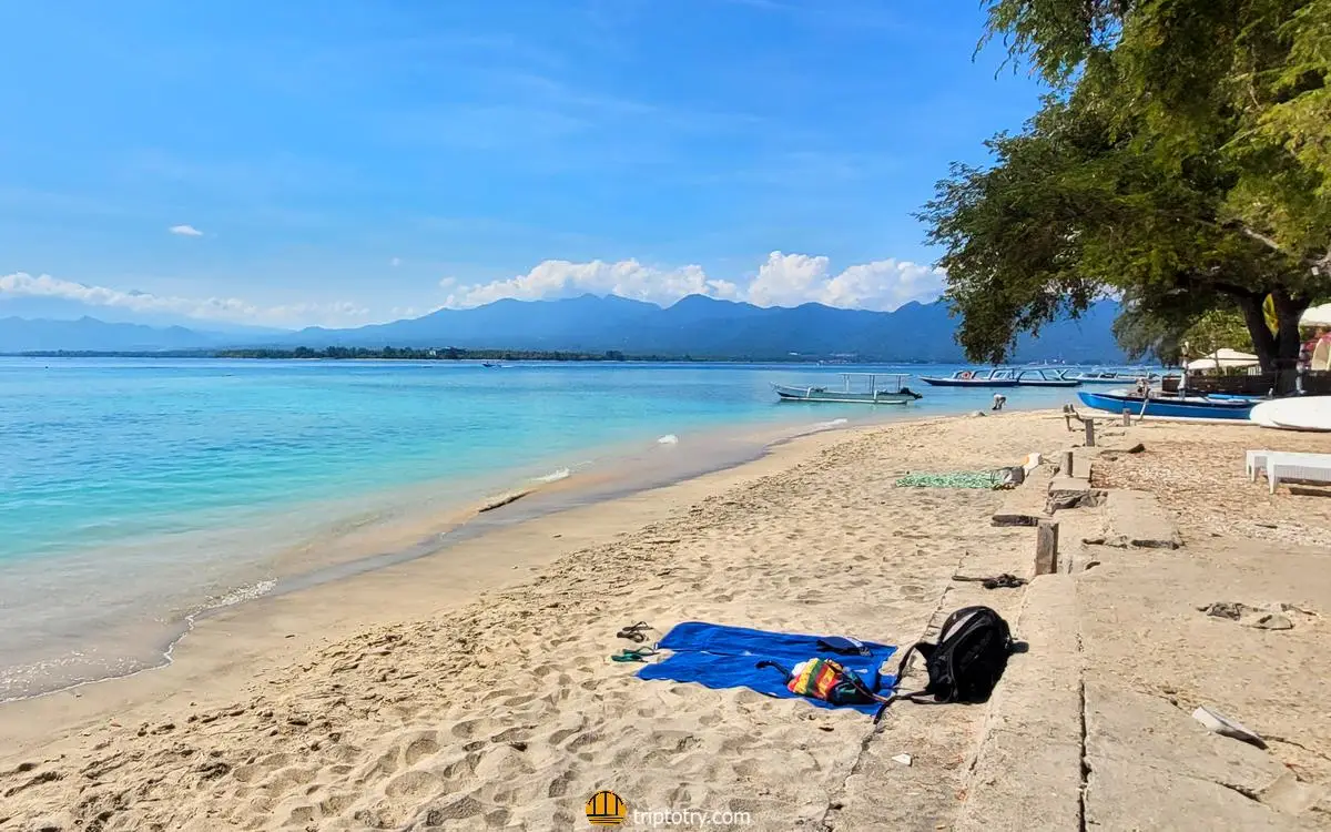 L'Indonesia è pericolosa? Le isole Gili sono delle isole tranquille dove potete lasciare le vostre cose in spiaggia