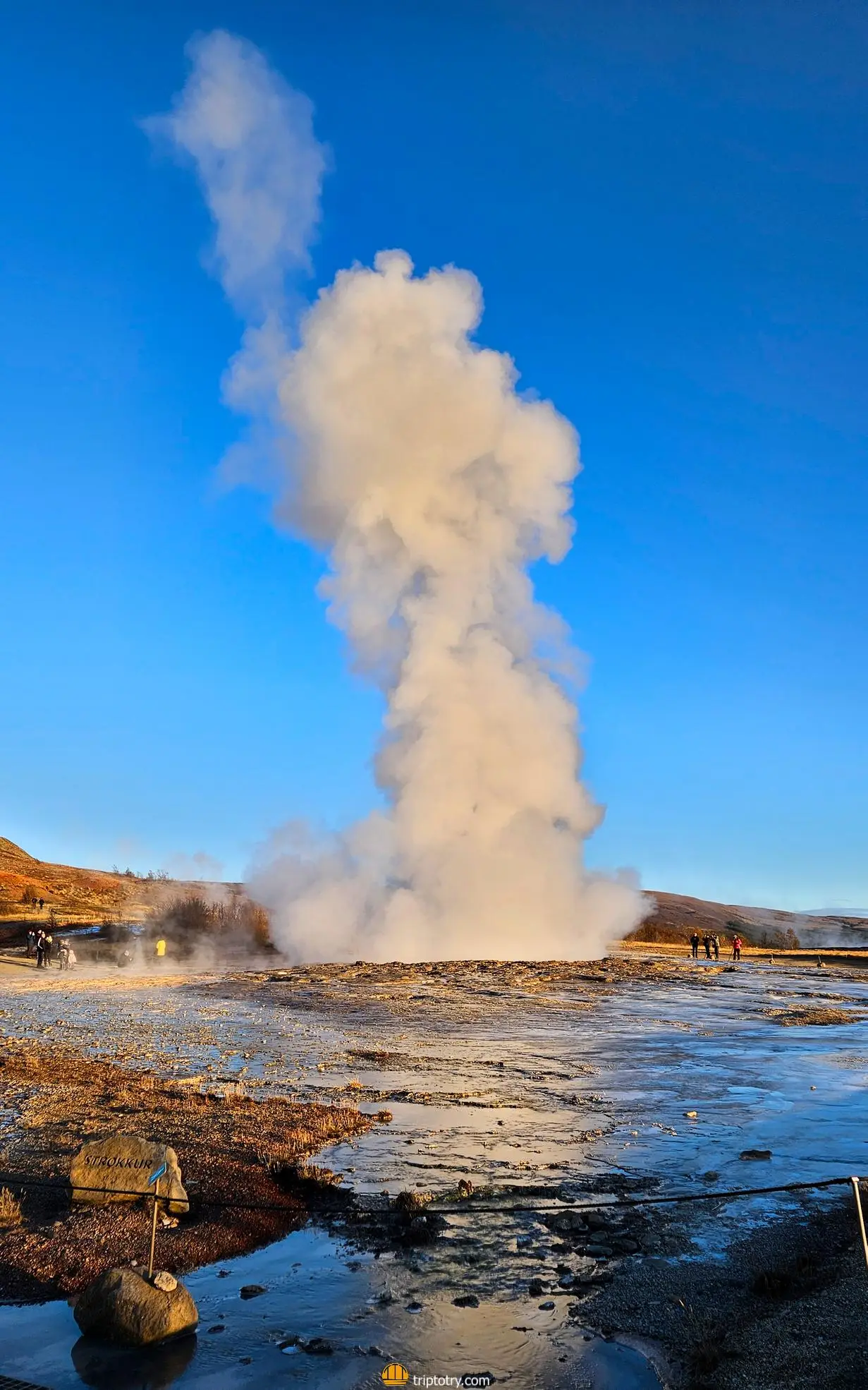 Islanda fai da te: geyser Strokkur