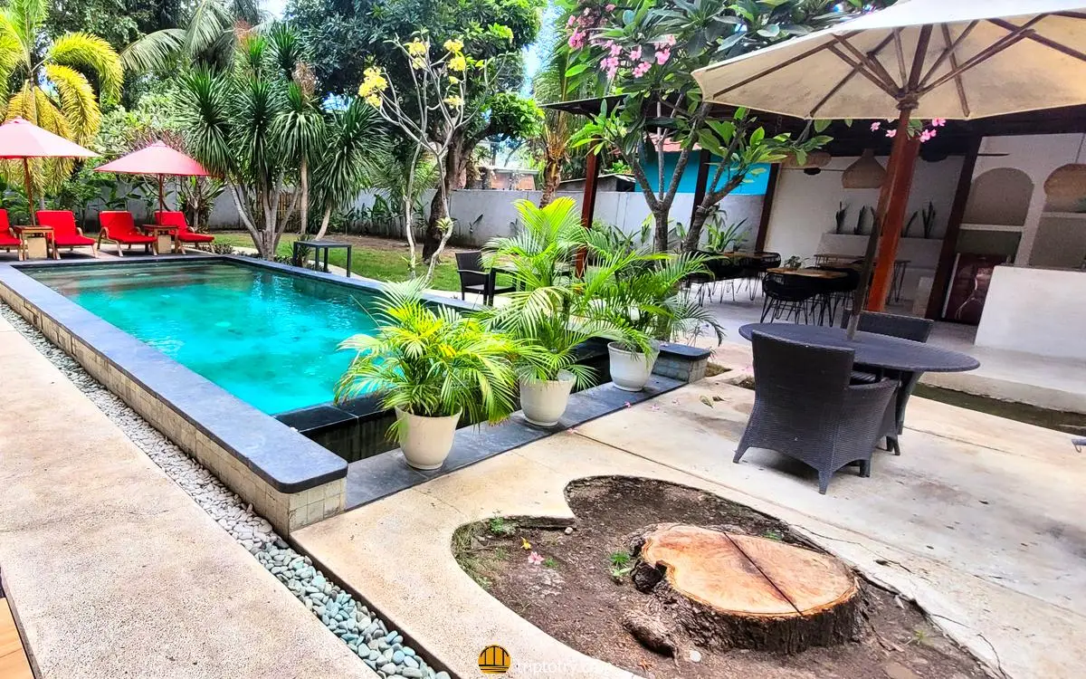 Isole Gili 7 cose da sapere - alloggio con piscina privata e giardino