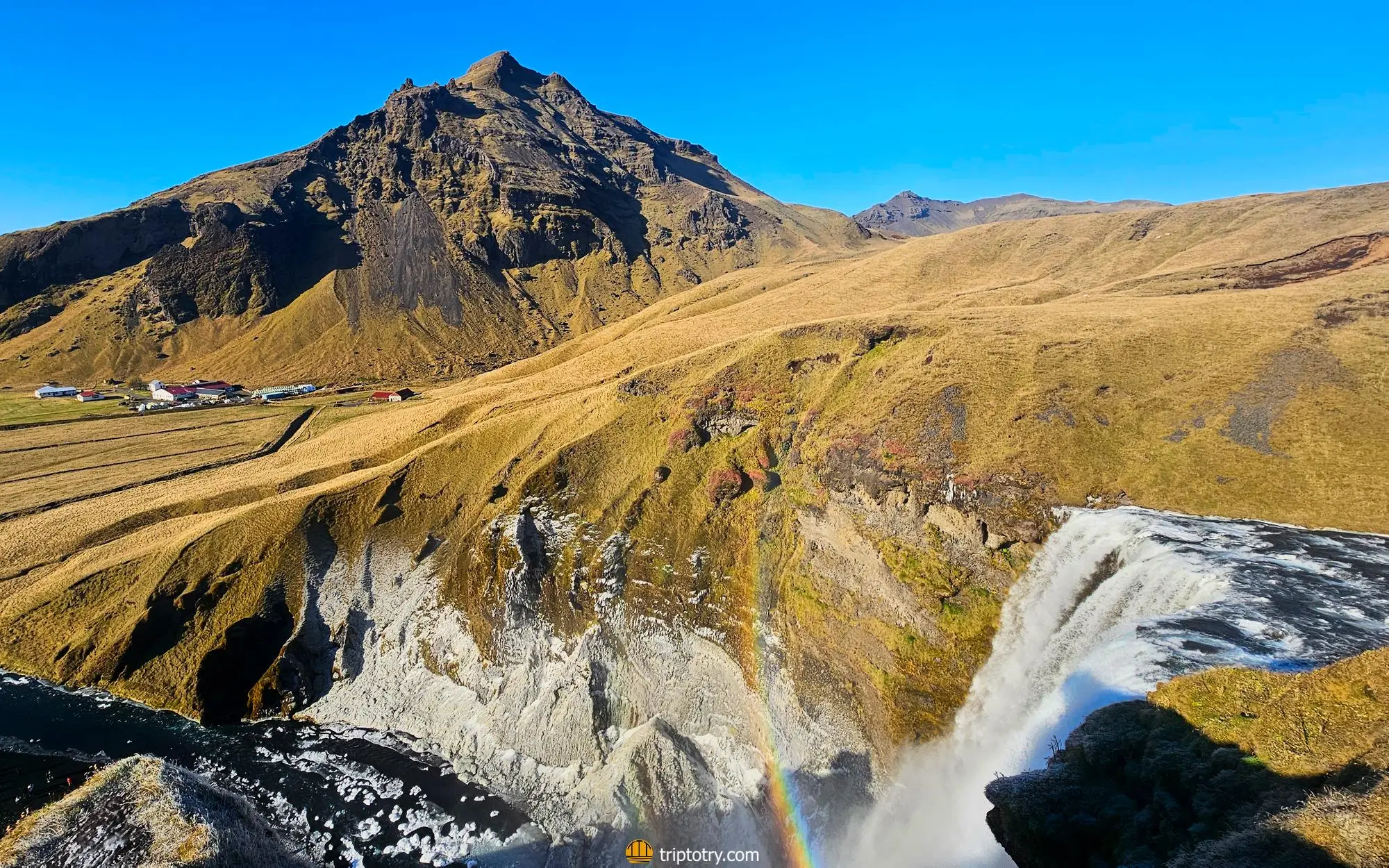 Itinerario di 3 giorni in Islanda: cascata Skógafoss