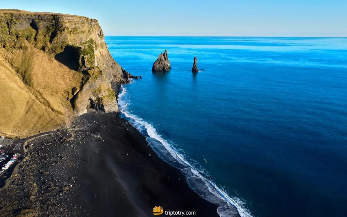 Itinerario di 3 giorni in Islanda: spiaggia nera di Reyniasfjara