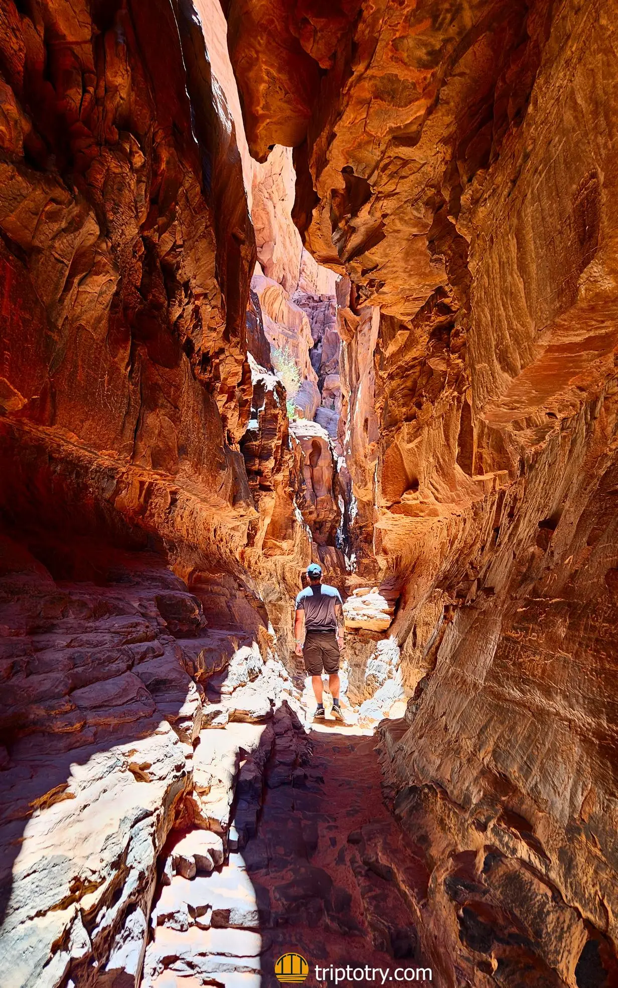 Itinerario di 4 giorni in Giordania: Canyon Khazali nel Wadi Rum