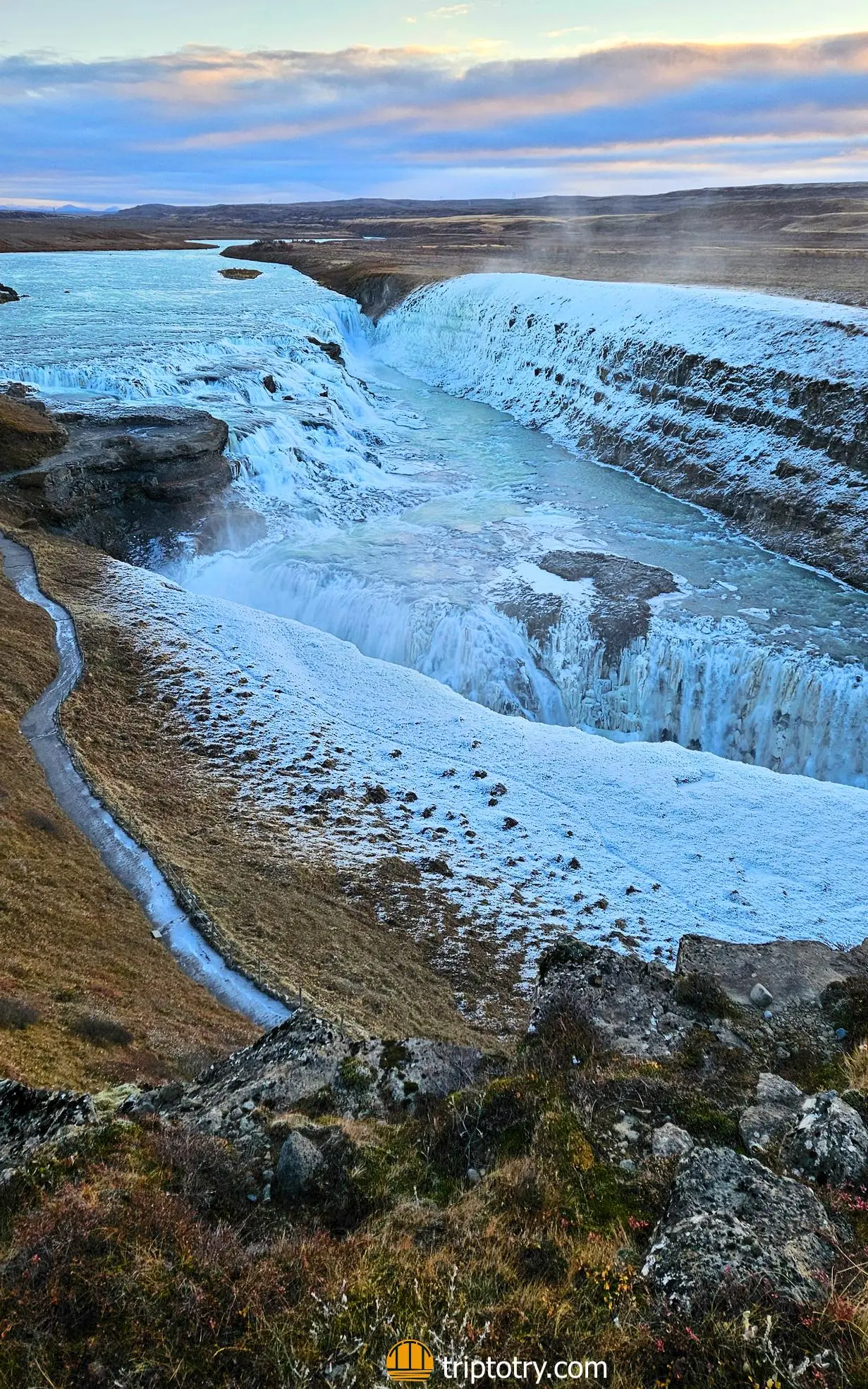 Itinerario di 7 giorni in Islanda: cascata Gullfoss