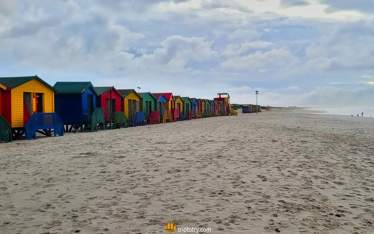 ITINERARIO SUDAFRICA 10 GIORNI - Casette colorate sulla spiaggia di Muizenberg - 10 days in South Africa travel itinerary
