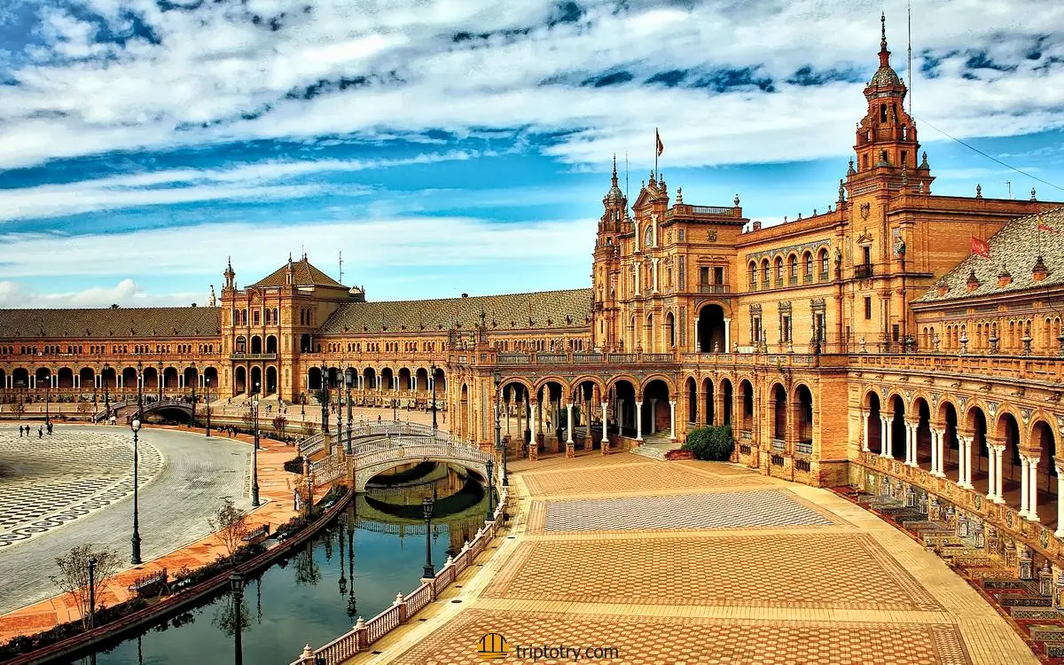 Itinerario Siviglia 2 giorni - vista sulla Plaza de Espana di Siviglia - 2 day seville itinerary