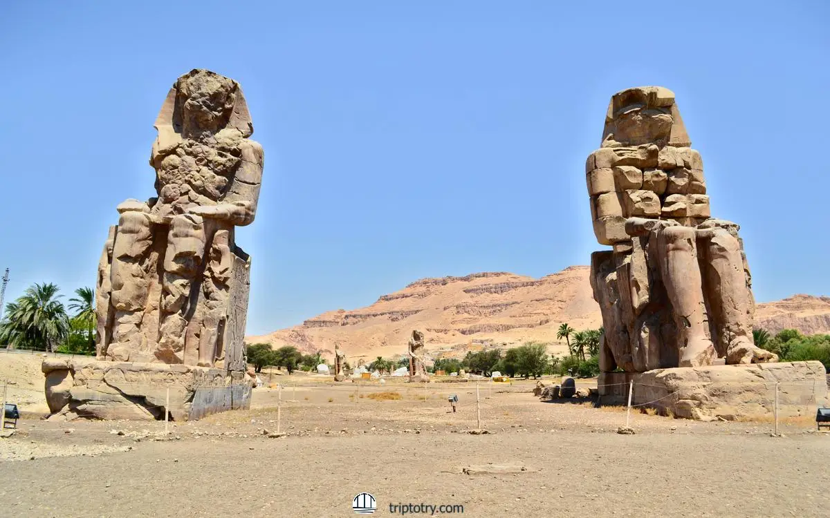 Itinerario Egitto 7 giorni - Colossi di Memnone a Luxor