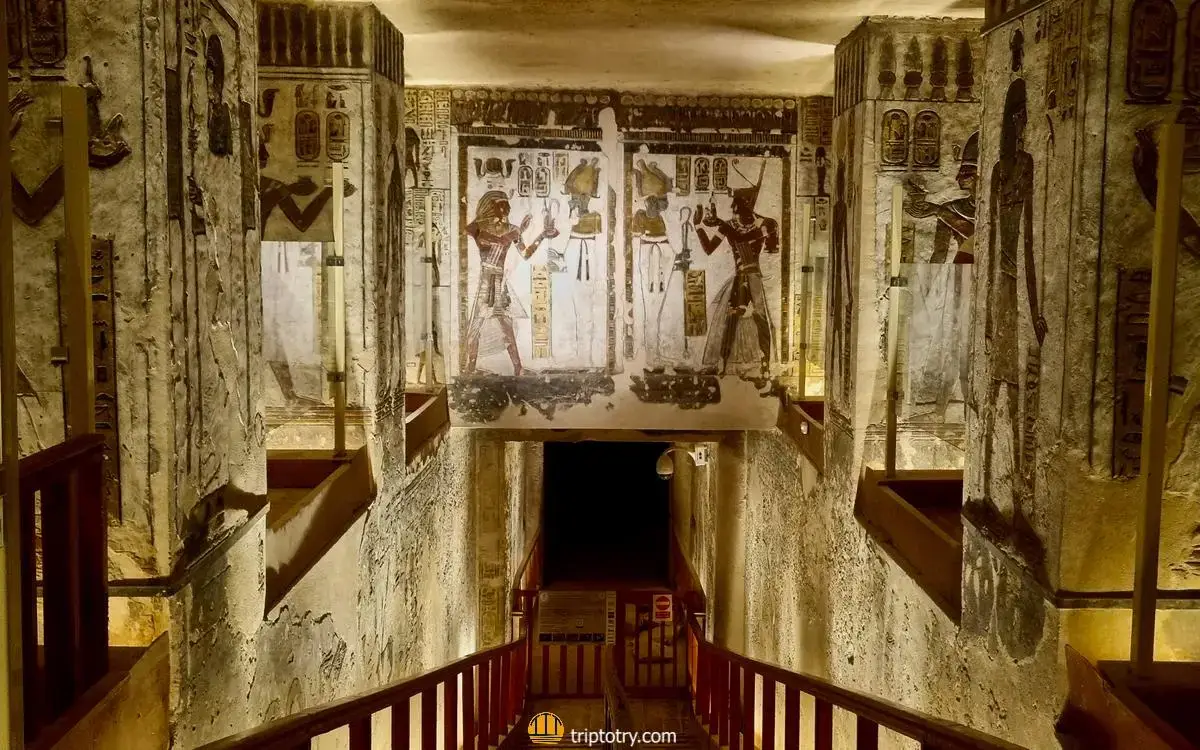 cosa vedere a Luxor in un giorno - Valle dei Re tomba di Ramses III