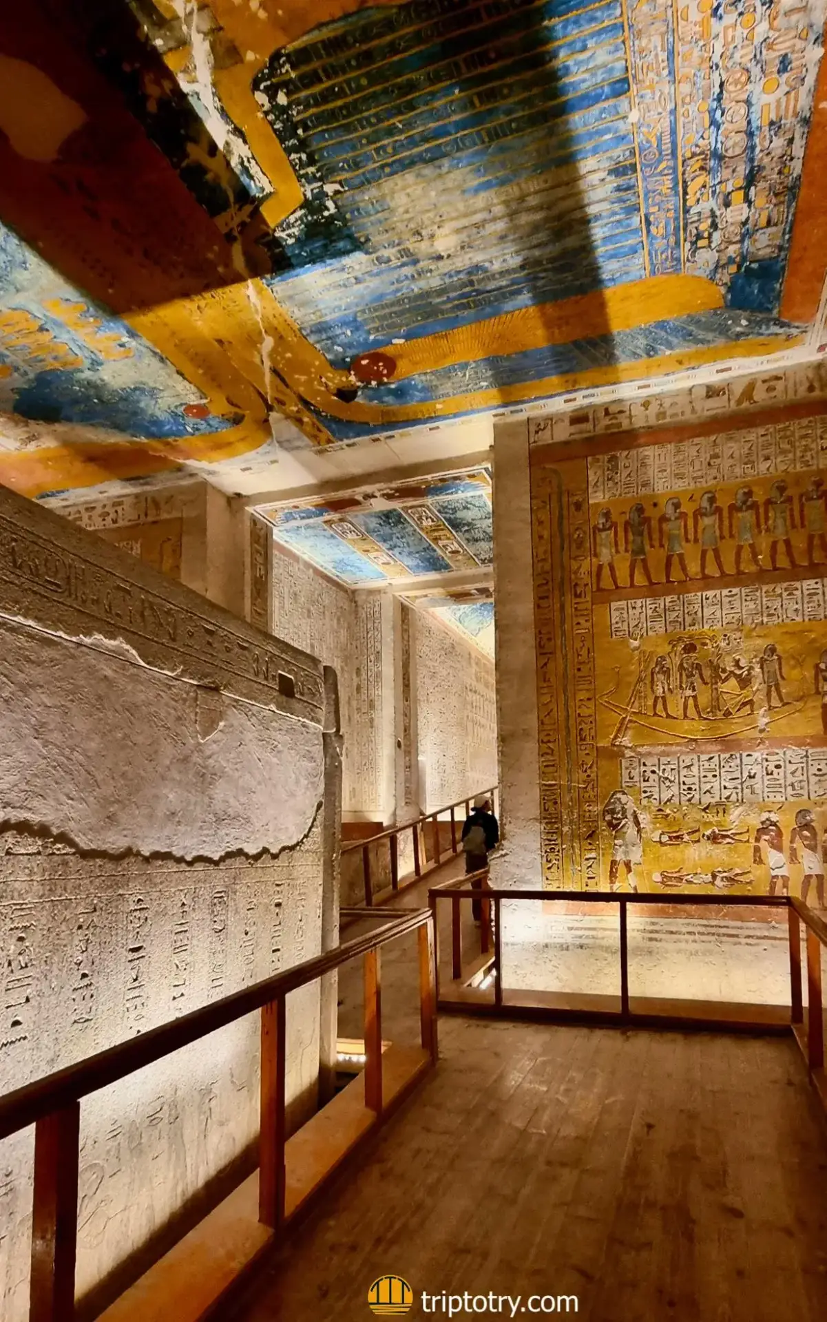 cosa vedere a Luxor in un giorno - Valle dei Re tomba di Ramses IV