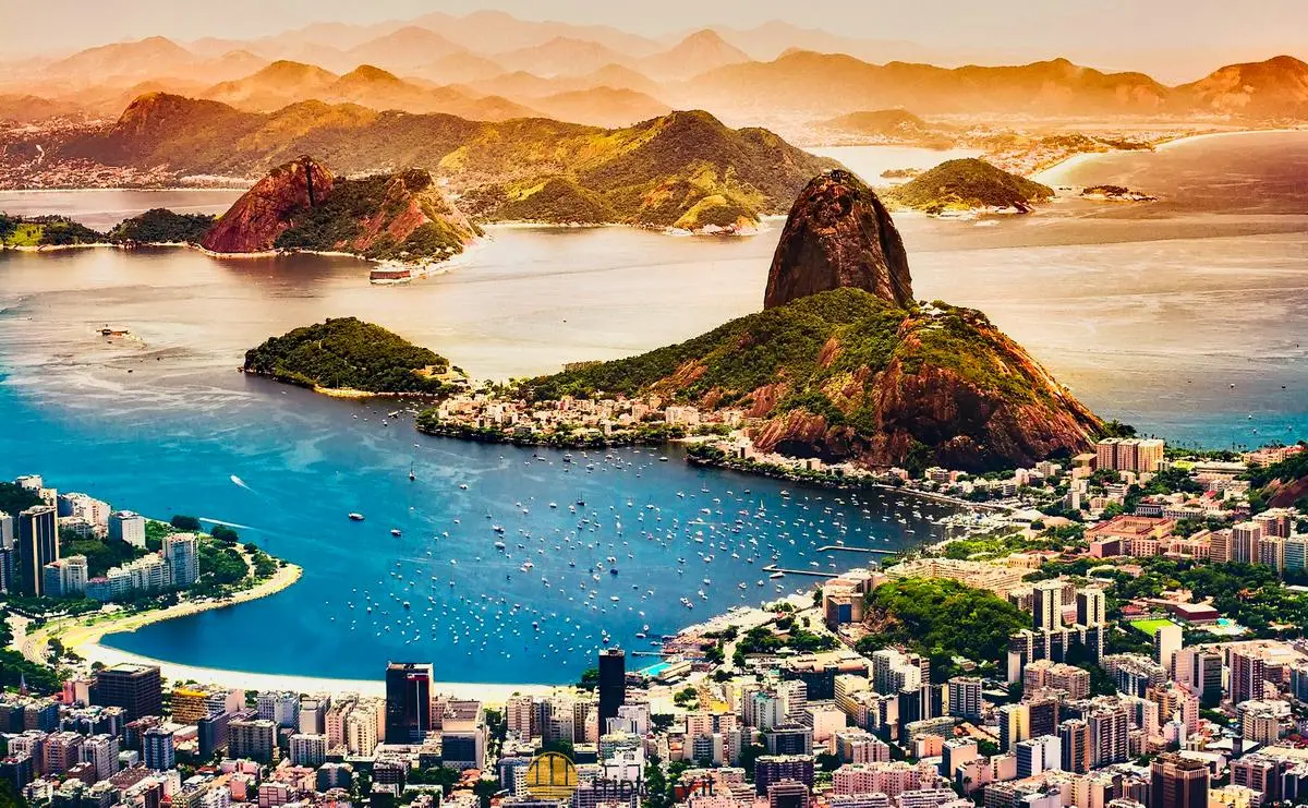 Mete calde in inverno - Vista sulla città e sul mare di Rio de Janeiro
