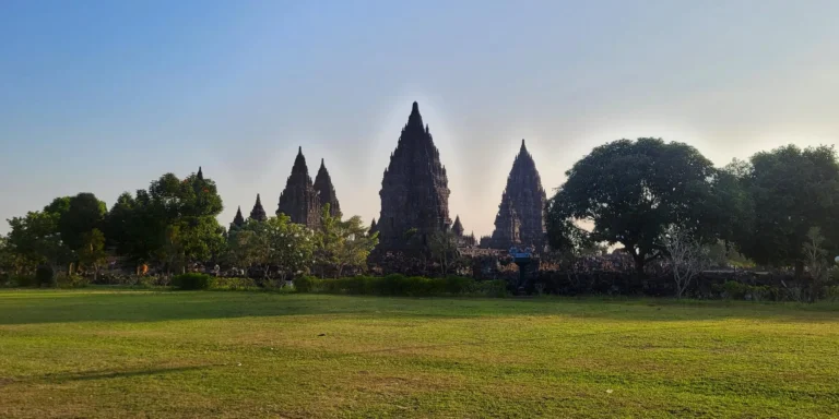 Tempio di Prambanan - complesso templare di Prambanan a Yogyakarta in Indonesia