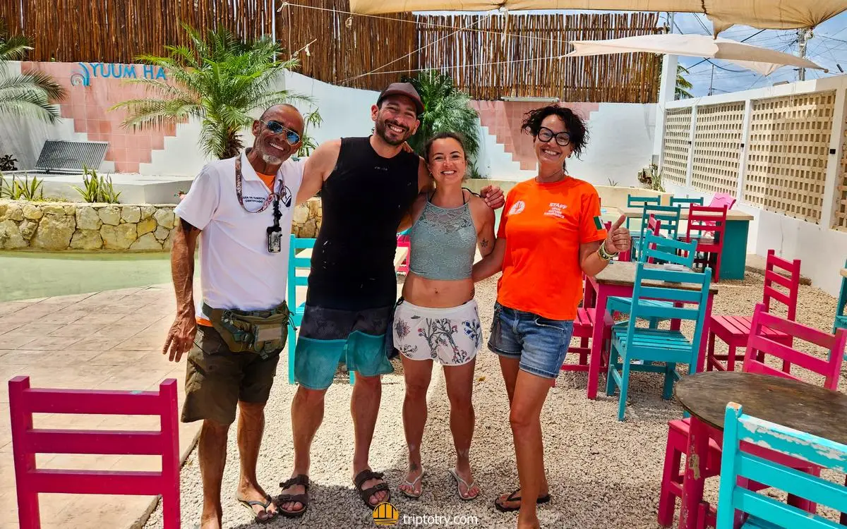 Escursione al Rio Lagartos con lo staff di Rio Lagartos Riviera Maya Tours
