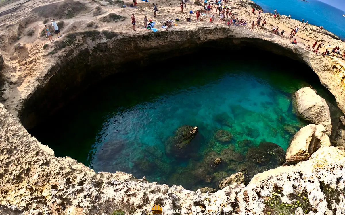 Spiagge Salento Adriatico - Grotta della Poesia - Salento beaches