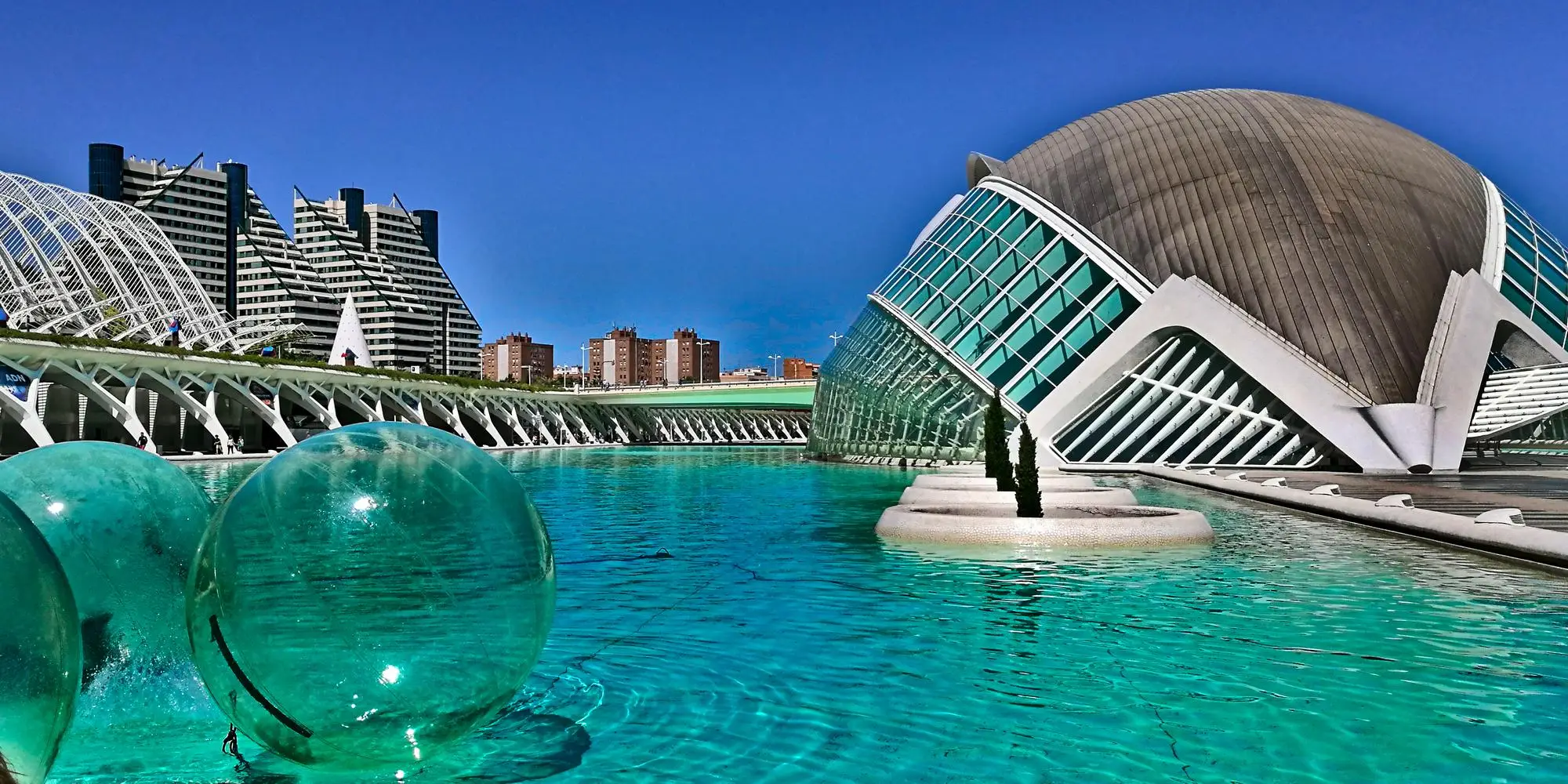 Cose da fare a Valencia - Gli edifici moderni della Città delle Arti e delle Scienze di Valencia